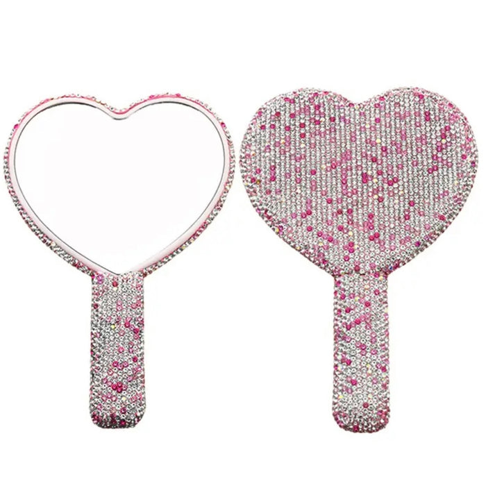 Bling Heart Mirror