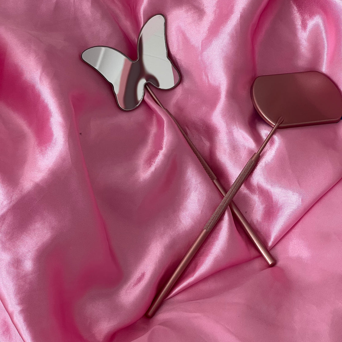 Lash Check Metal Mirror