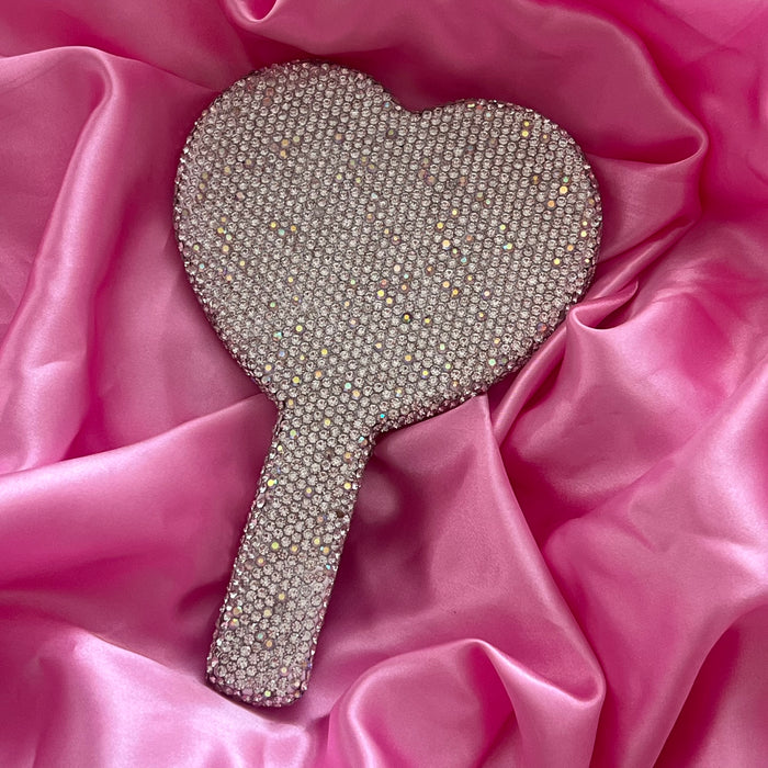 Bling Heart Mirror