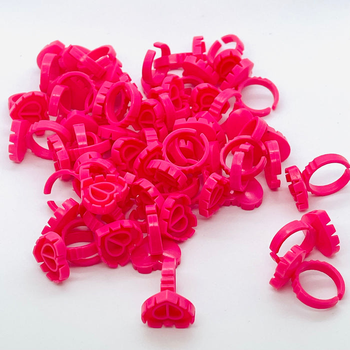 Heart Glue Rings