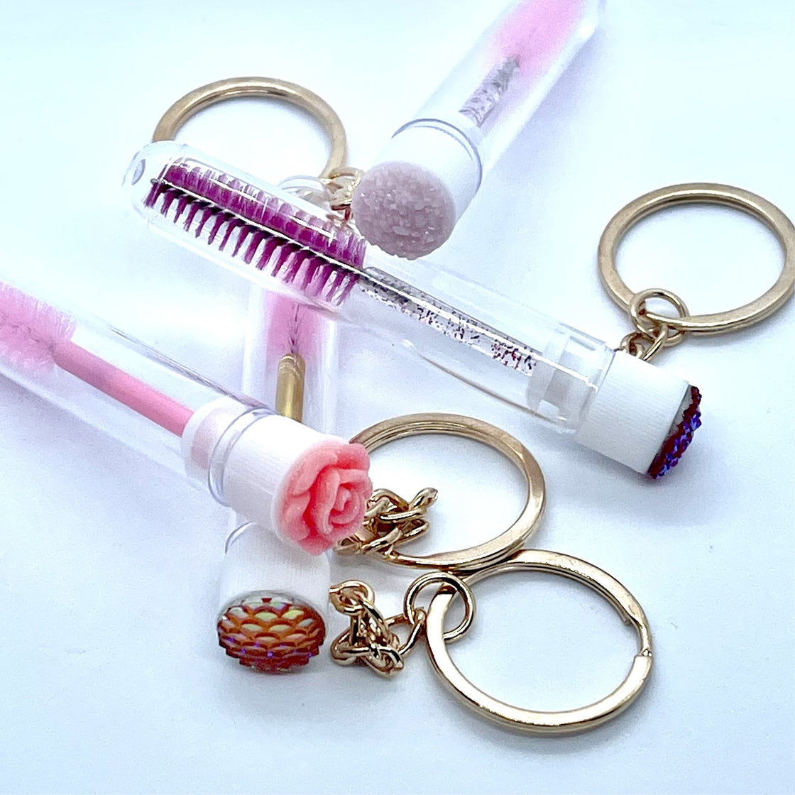 Mini Keyring Brush – Pretty Little Lash Supplies